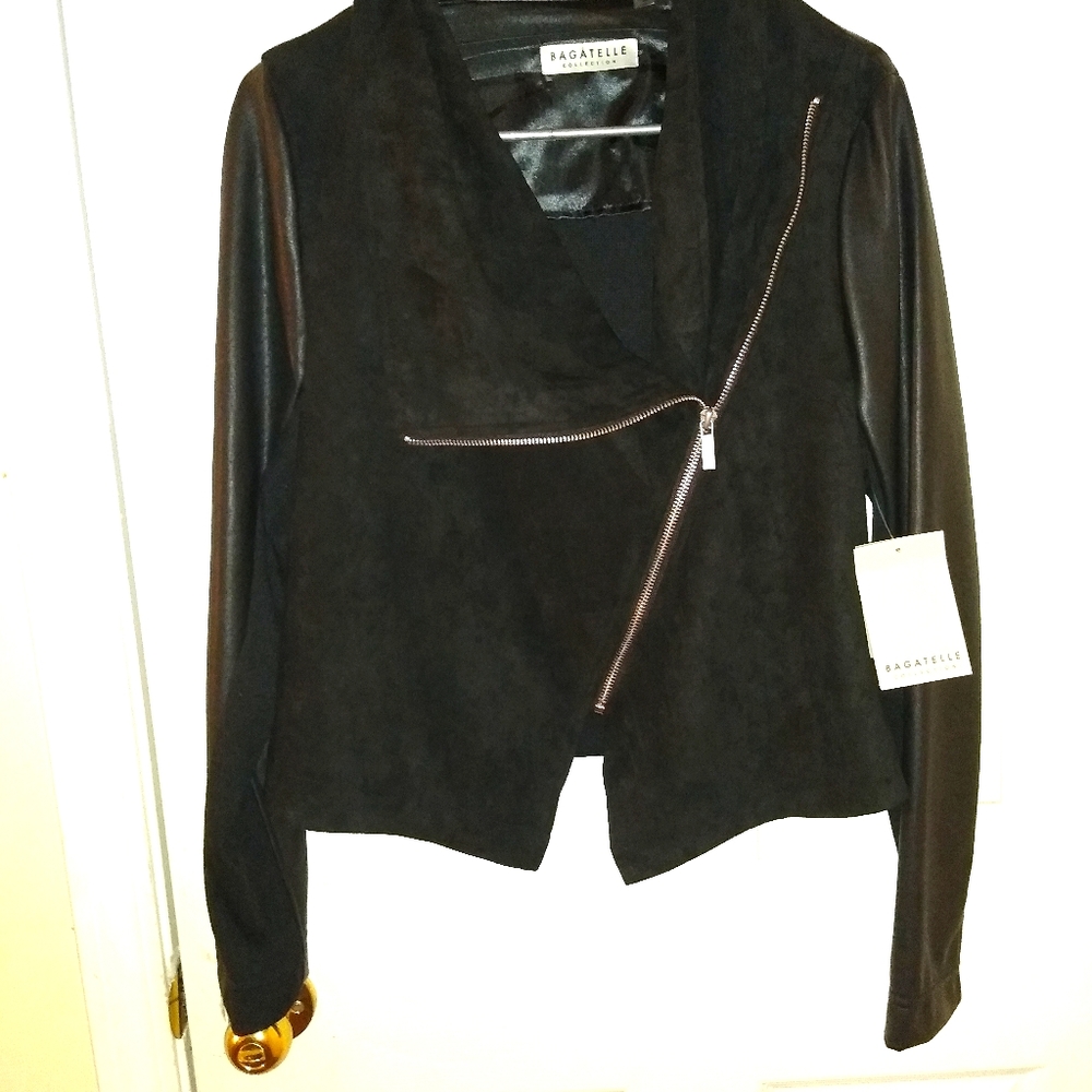 Black zipper jacket